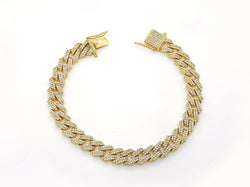 Urban Elegance:Through Life Adorned in Our Distinctive 14K Cuban Bracelet