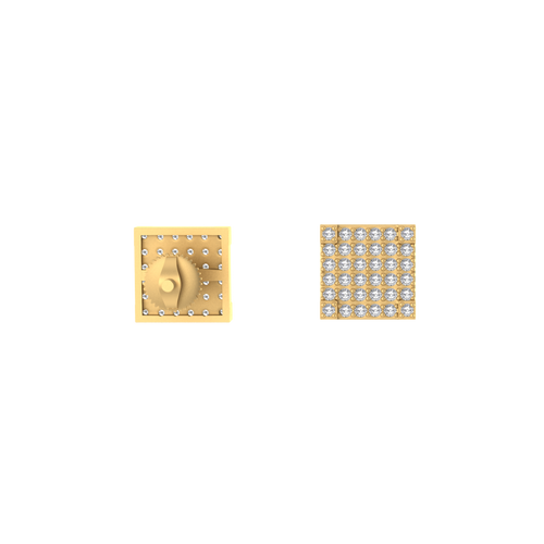 Classic square 8 mm Studs