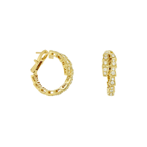 Classic Beauty: 14K Gold Hoops for Everyday Luxury