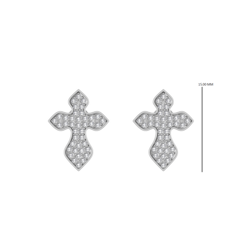 Serenity Crossroads Gold Stud Resonance Earring