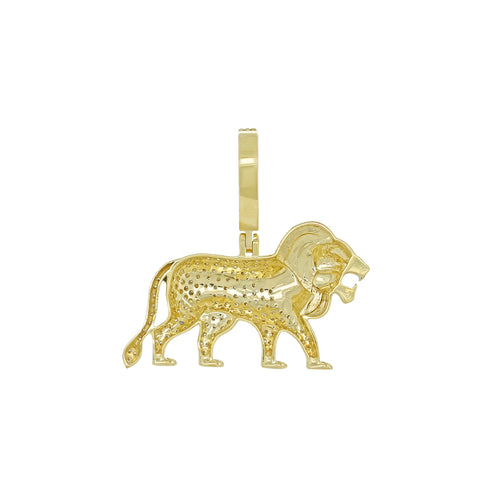 Lionheart Legacy : 14K Gold Leo Zodiac Pendant for the Bold and Brave