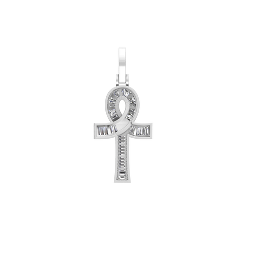 Heavenly Horizon: 14K Gold Cross Pendant