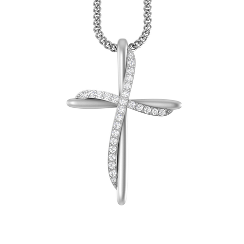 Daily Divine: 10K Gold Cross Pendant