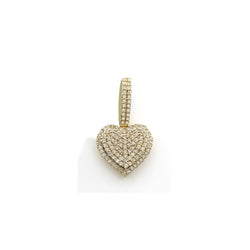 Eternal Love: Delicate 14K Gold Heart Pendant