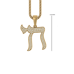 Golden Luck: 14K Gold Lucky Charm Pendant