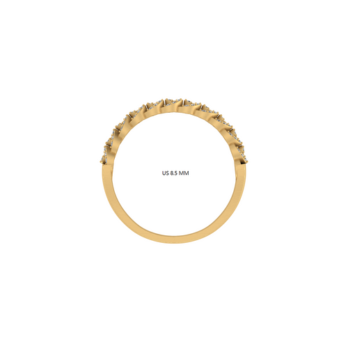 Cuban Fusion: 14K Gold Linkage Cuban Ring