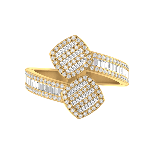 Timeless Elegance: Modern Style 14K Gold Fashion Ring