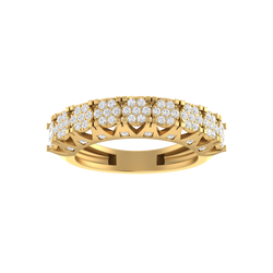 Forever Brilliance: 10K Gold Engagement Ring