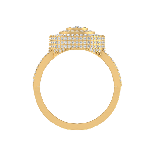 Classic Comfort: 14K Gold Fashion Ring