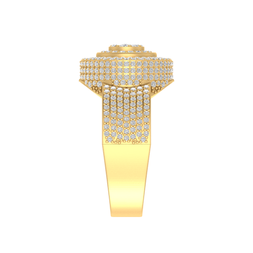 Classic Comfort: 14K Gold Fashion Ring