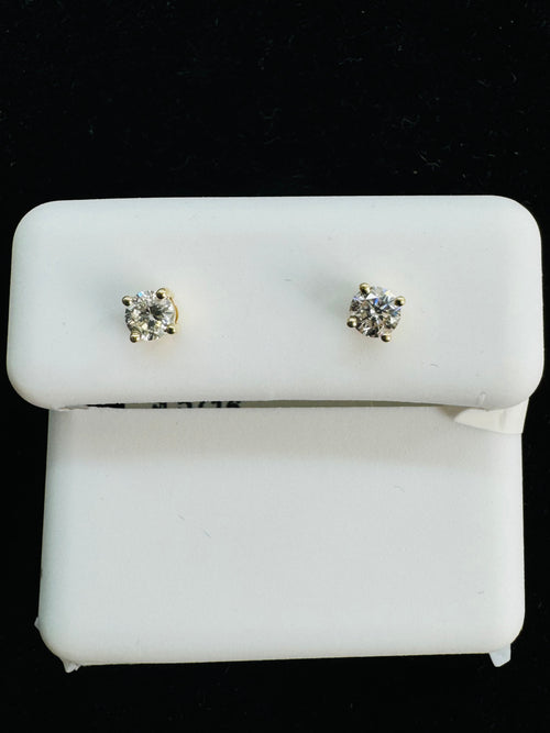 Gold Stud Earrings Perfect for Women & Girls