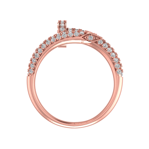 Urban Elegance: 10K Gold Modern Ring