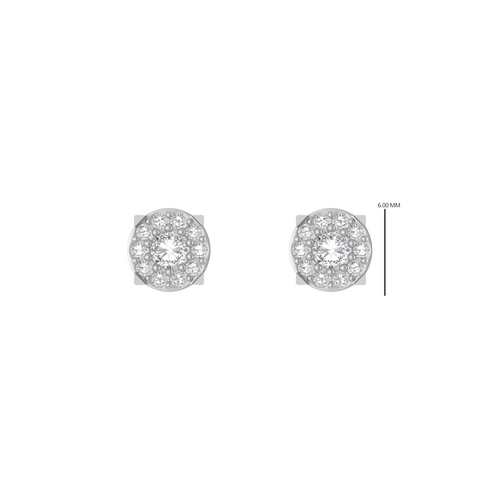 Golden Rounds 14K Gold Round Stud Earrings