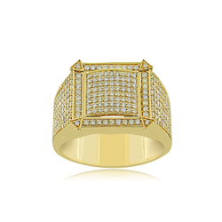 Royal Resilience: 14K Gold Men's Ring