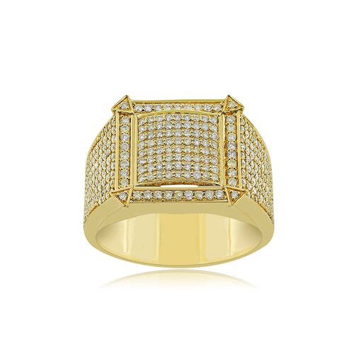 Royal Resilience: 14K Gold Men's Ring