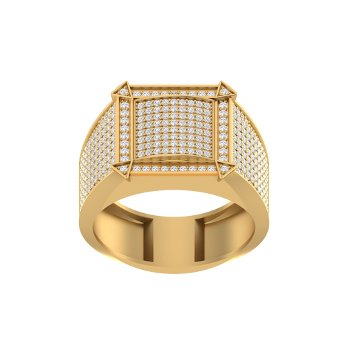 Royal Resilience: 14K Gold Men's Ring