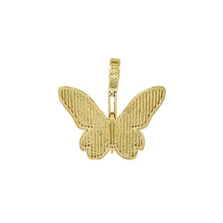 Butterfly Dreams: 14K Gold Butterfly Pendant