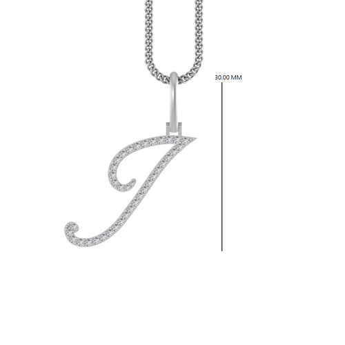 Jeweled Journeys: 14K Gold 'J' Initial Pendant