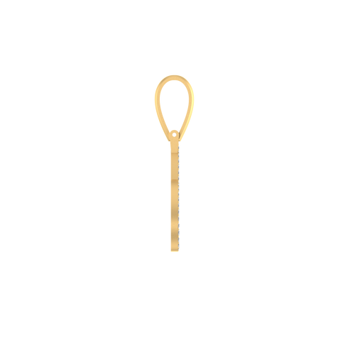 Signature Style: 14k Gold Initial N Pendant - Your Daily Essential