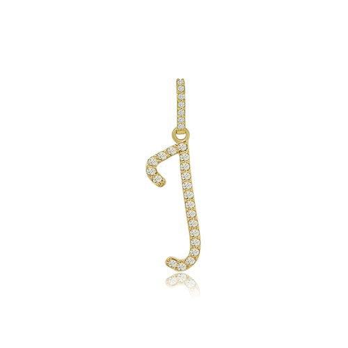 14k Stylish Initial A to Z pendents