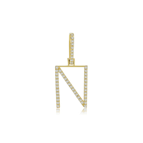 A-Z Elegant Initial Pendent