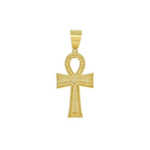 Divine Simplicity: 14K Gold Cross Pendant for Daily Elegance