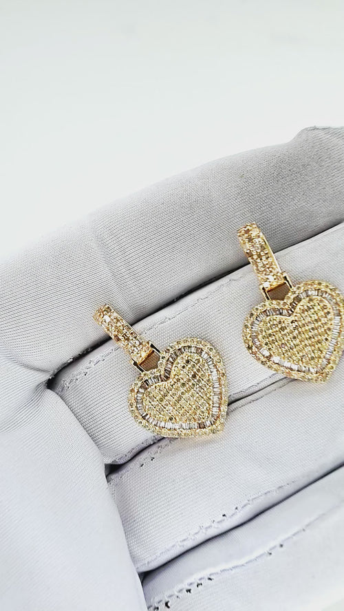 Loving Legacy: 14K Gold Heart-Shaped Pendant